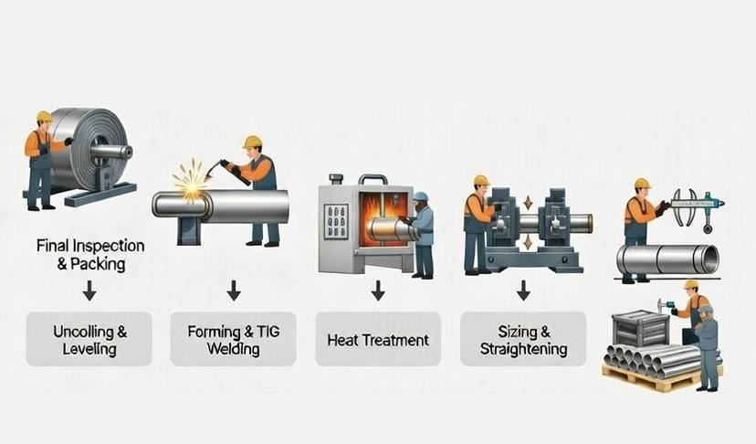 Straight Seam Welded Pipe